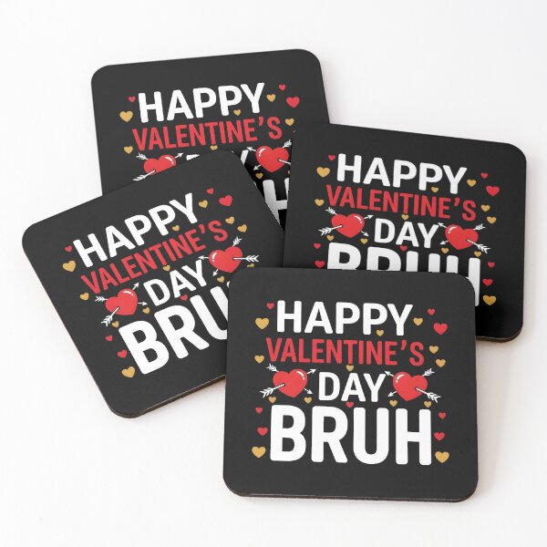 Item preview, Happy Valentines Day Bruh Cute Valentine designed and sold by OlakunleOloroz.