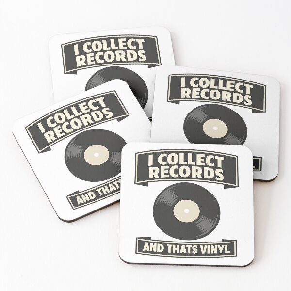 Item preview, I Collect Records And Thats Vinyl Funny Music Design designed and sold by TeeTimeTreasure.