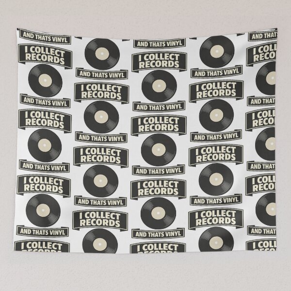 Item preview, I Collect Records And Thats Vinyl Funny Music Design designed and sold by TeeTimeTreasure.