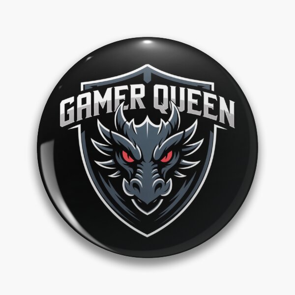 Item preview, Gamer Queen Dragon wzór dla graczek, gaming girl power,  Fantasy gamer Shirt designed and sold by KiciKi.