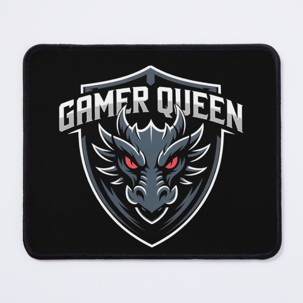 Item preview, Gamer Queen Dragon wzór dla graczek, gaming girl power,  Fantasy gamer Shirt designed and sold by KiciKi.