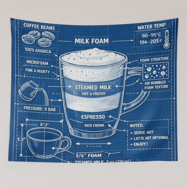 Item preview, The Anatomy of Coffee designed and sold by akkhakan.