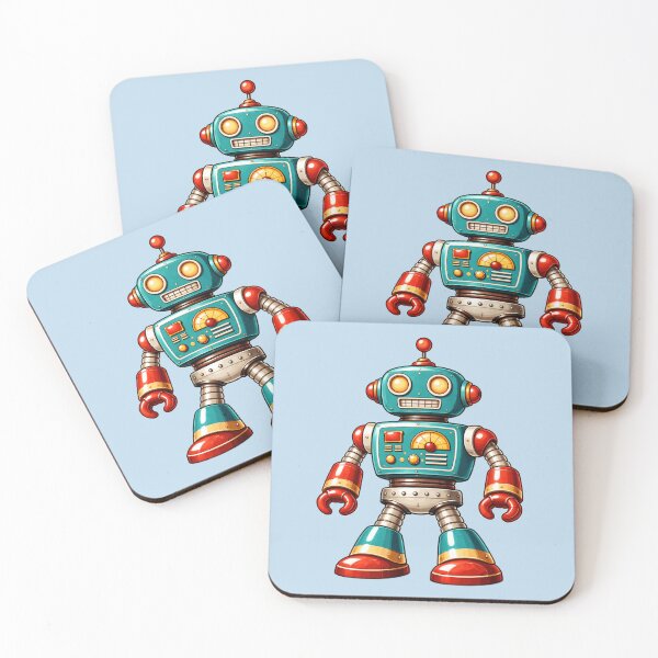 Item preview, Retro Sentinel Robot — Classic Control Unit designed and sold by TheWonkyEaselCo.