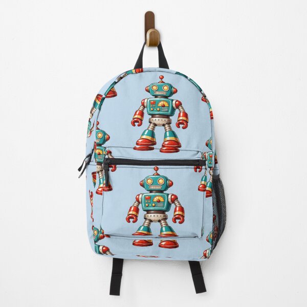 Item preview, Retro Sentinel Robot — Classic Control Unit designed and sold by TheWonkyEaselCo.