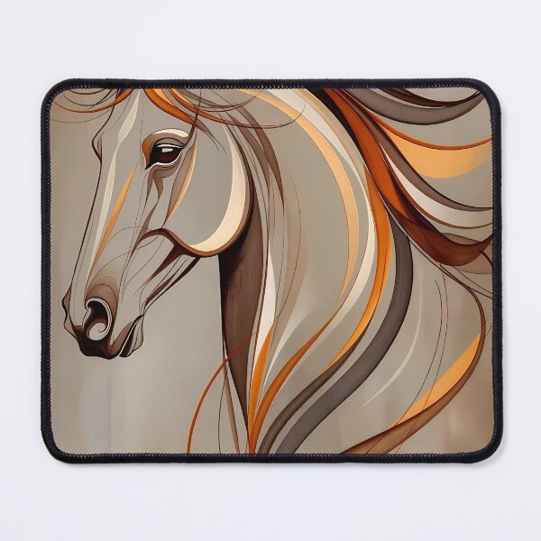 Item preview, Stylized Horse Abstract Artwork (image size 7840x11680) designed and sold by Digital-Davinci.