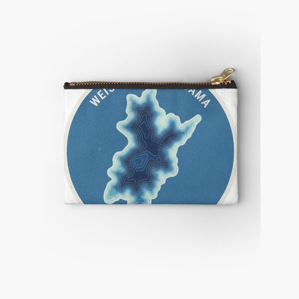 Item preview, Weiss Lake Alabama Topographic Map Sticker designed and sold by Kakon-52.