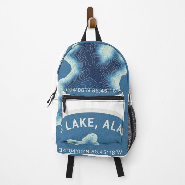 Item preview, Weiss Lake Alabama Topographic Map Sticker designed and sold by Kakon-52.