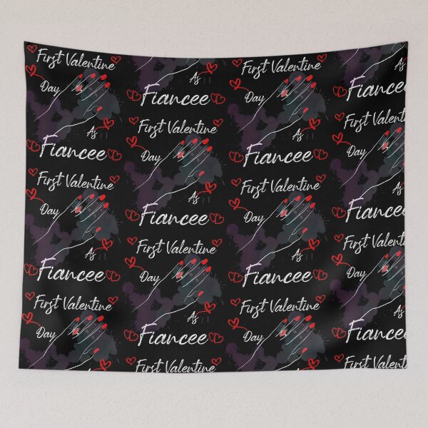 Item preview, First Valentine Day As Fiancee, valentines day  designed and sold by GrumpySableye.