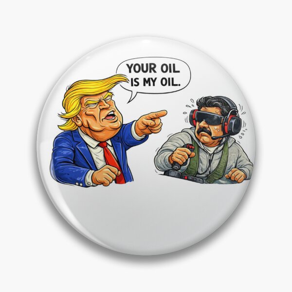 Item preview, Trump vs Maduro Satire designed and sold by dimotz182.