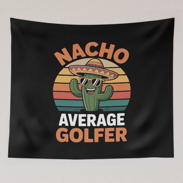 Item preview, Nacho Average Golfer  Mexican Golf Player Cinco De Mayo designed and sold by joyouartArt.