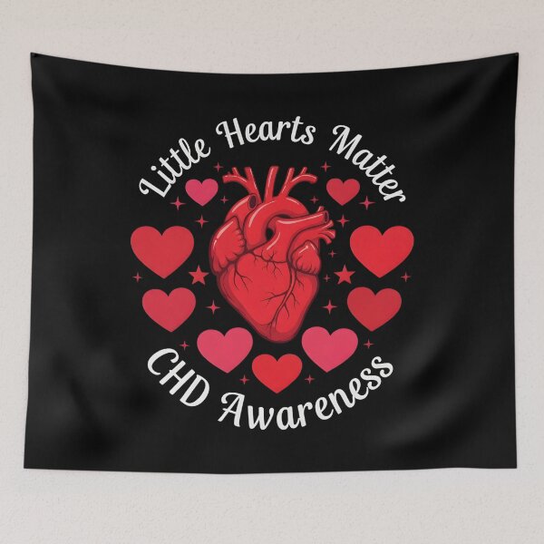 Item preview, Heart Anatomy Valentine Little Heart Matter CHD Awareness designed and sold by OlakunleOloroz.