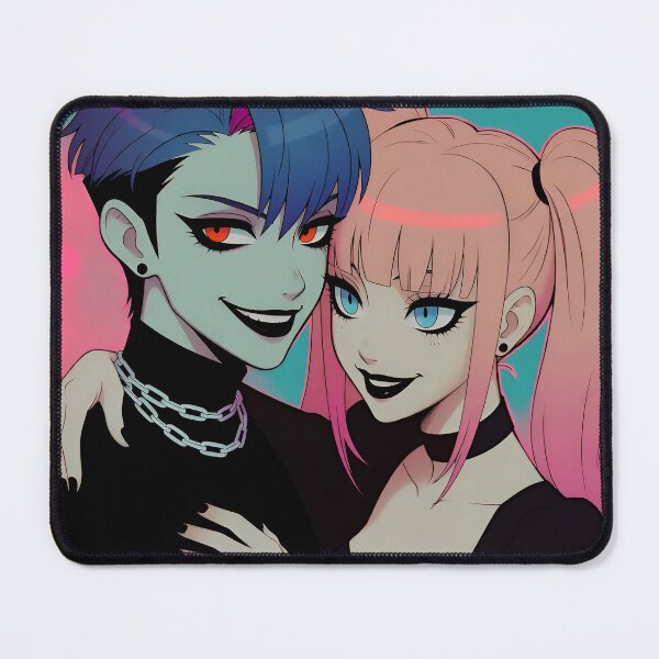 Item preview, Aesthetic Goth Couple  designed and sold by petricorstudios.