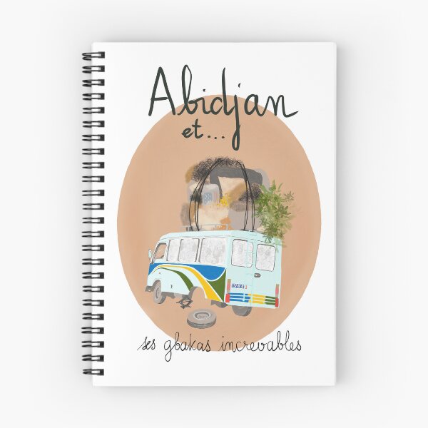 Item preview, Abidjan and...its Gbakas designed and sold by Jour de pluie illustrations.
