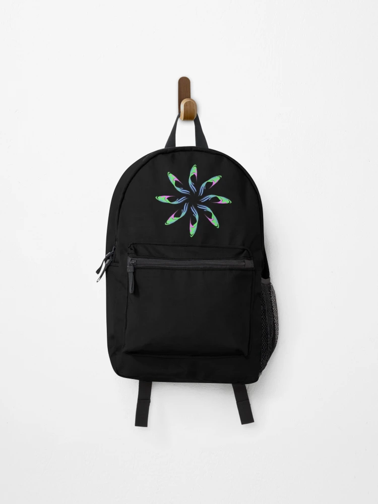 Thumbnail 1 of 3, Backpack, Colorful mandala designed and sold by Meo Design.