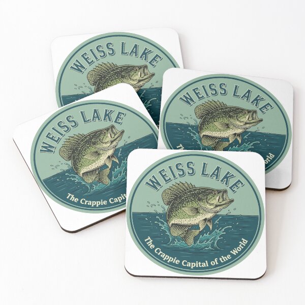Item preview, Weiss Lake Fishing Sticker designed and sold by Kakon-52.