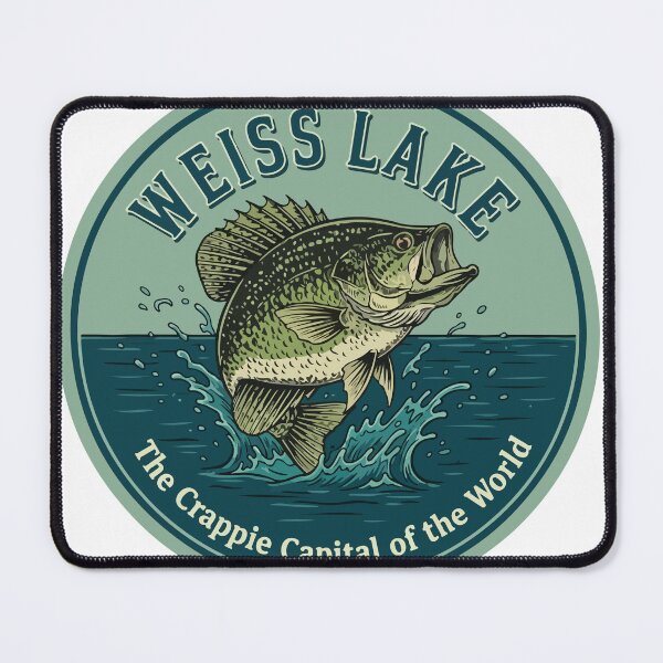 Item preview, Weiss Lake Fishing Sticker designed and sold by Kakon-52.
