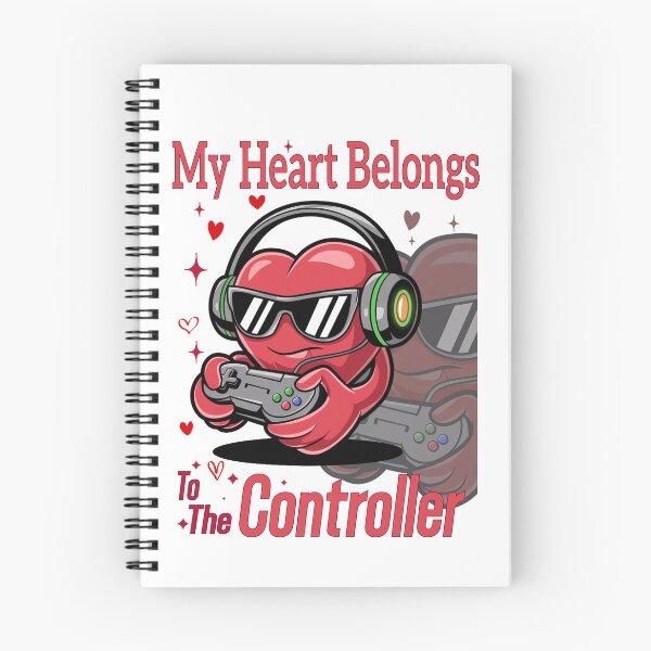 Item preview, My Heart Belongs To The Controller Gamer Valentine designed and sold by GrumpySableye.