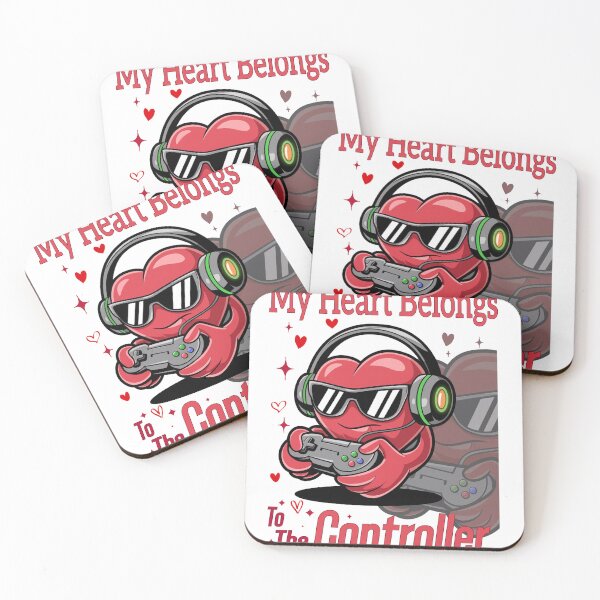 Item preview, My Heart Belongs To The Controller Gamer Valentine designed and sold by GrumpySableye.