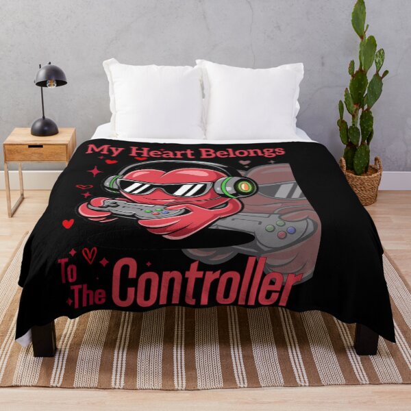 Item preview, My Heart Belongs To The Controller Gamer Valentine designed and sold by GrumpySableye.