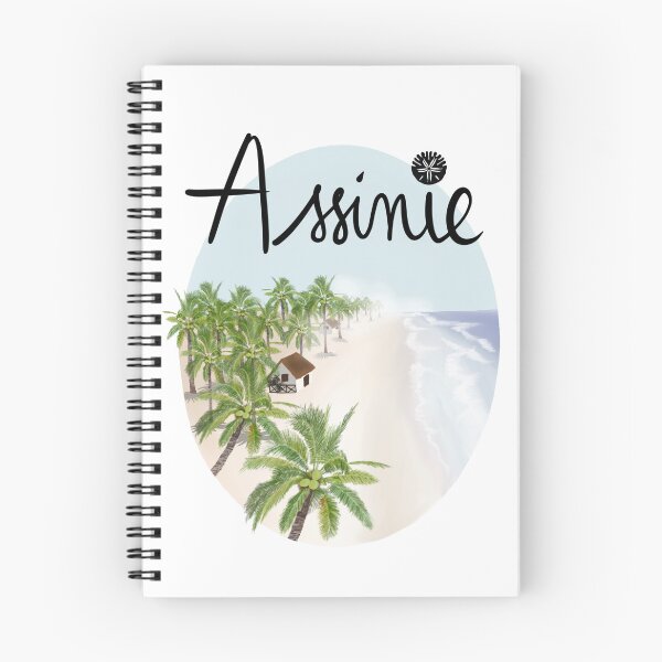 Item preview, Assinie designed and sold by Jour de pluie illustrations.