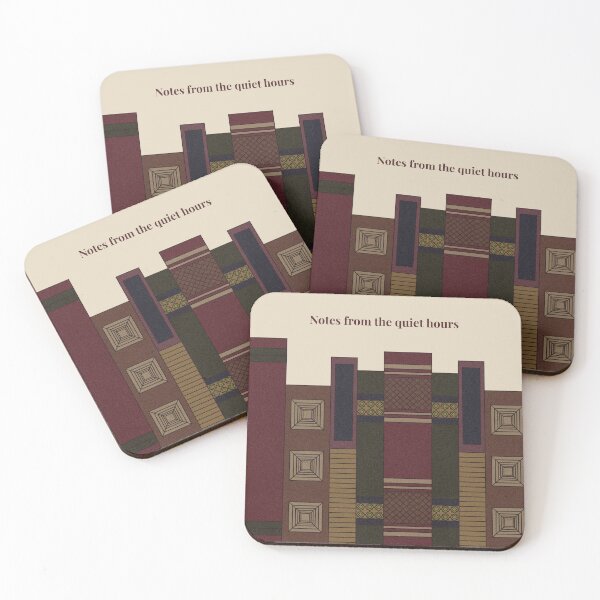 Item preview, Dark Academia Vintage Bookshelf - Notes from the Quiet Hours designed and sold by LeaStudio.