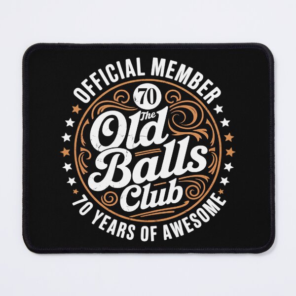 Item preview, Old Balls Club 70 Years of Awesome 70th birthday 3 designed and sold by joyouartArt.