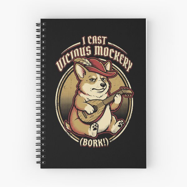 Item preview, Funny Corgi Bard Vicious Mockery Design designed and sold by Flying Doggo.