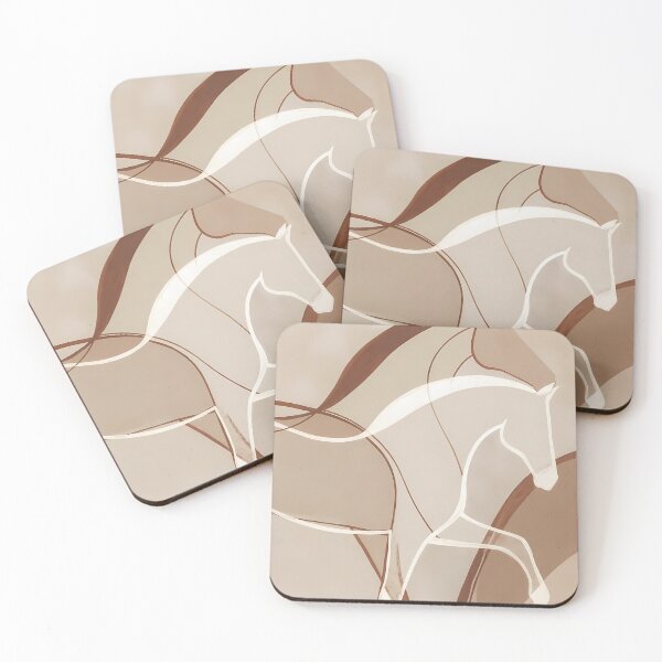 Item preview, Stylized Horse Abstract Artwork (image size 7840x11680) designed and sold by Digital-Davinci.