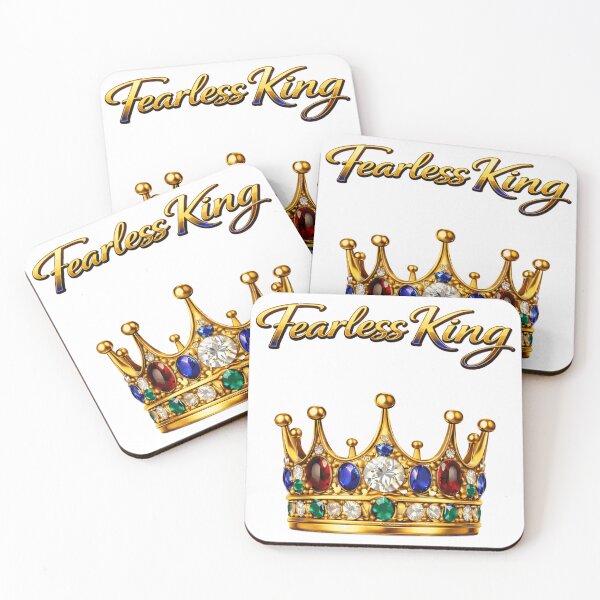 Item preview, Fearless King Crown Royal Power Statement Design designed and sold by AlexLineArt.