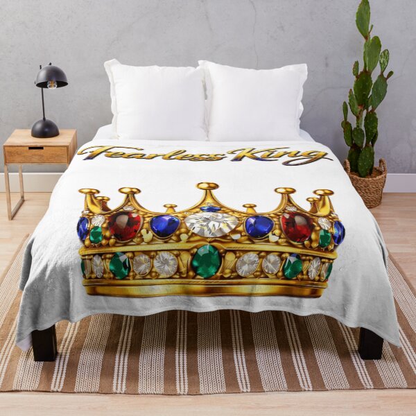 Item preview, Fearless King Crown Royal Power Statement Design designed and sold by AlexLineArt.