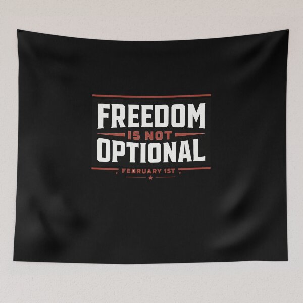 Item preview, Freedom Is Not Optional designed and sold by Motiva100.