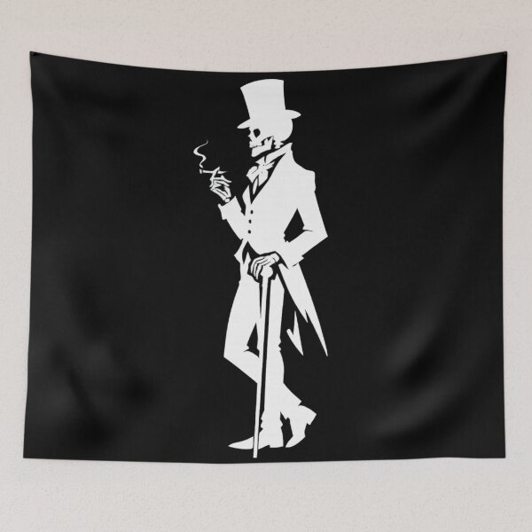Item preview, White Phantom – Minimal Gothic Gentleman designed and sold by Mouraludia.