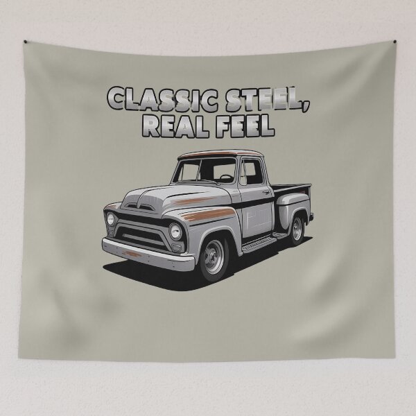 Item preview, rust aesthetic - patina lover - rusty truck art - weathered metal  - urbex art - abandoned aesthetic - decay lover - forgotten vehicle - square body - old pickup truck - 70s truck lover designed and sold by JansenGS.