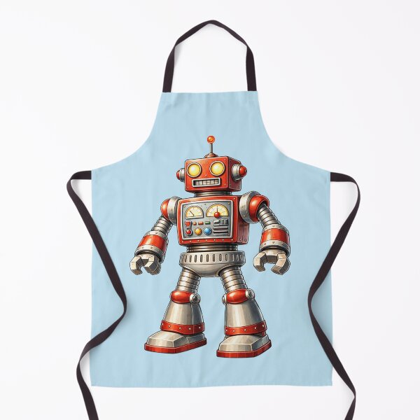 Item preview, Crimson Command Robot — Analog Power Core designed and sold by TheWonkyEaselCo.