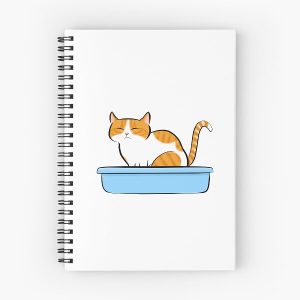 Item preview, Kitty Litter - Ginger and White Cat designed and sold by Tessa Draws Stoof.