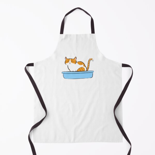 Item preview, Kitty Litter - Ginger and White Cat designed and sold by Tessa Draws Stoof.