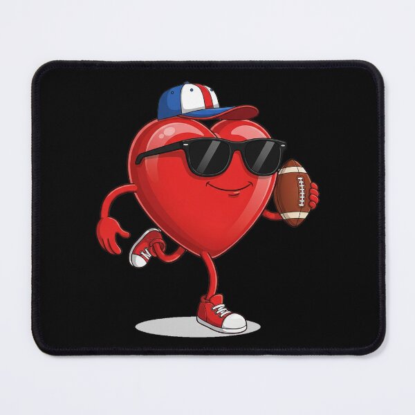 Item preview, Heart Play Football Valentines Day designed and sold by OlakunleOloroz.