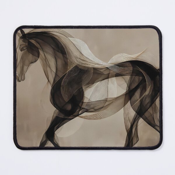 Item preview, Stylized Horse Abstract Artwork (image size 7840x11680) designed and sold by Digital-Davinci.
