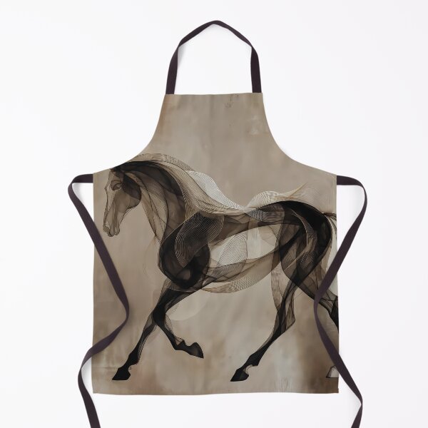 Item preview, Stylized Horse Abstract Artwork (image size 7840x11680) designed and sold by Digital-Davinci.