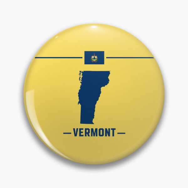 Item preview, Vermont Pride, Classic State Map & Flag Silhouette designed and sold by mashmosh.