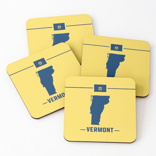 Item preview, Vermont Pride, Classic State Map & Flag Silhouette designed and sold by mashmosh.