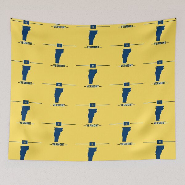 Item preview, Vermont Pride, Classic State Map & Flag Silhouette designed and sold by mashmosh.