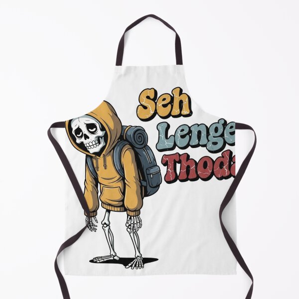 Item preview, Seh Lenge Thoda Skeleton Backpacker | Relatable Dark Humor Retro Design designed and sold by LoveDesignMania.