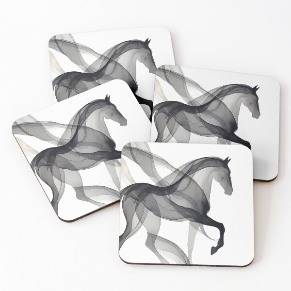 Item preview, Stylized Horse Abstract Artwork (image size 7840x11680) designed and sold by Digital-Davinci.