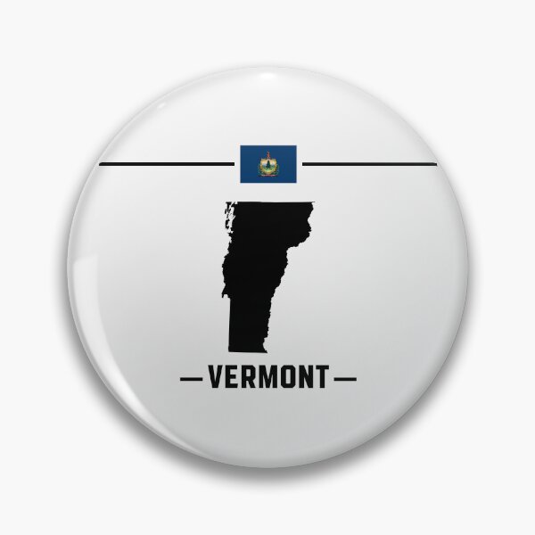 Item preview, Vermont Pride, Minimalist State Map & Flag Silhouette designed and sold by mashmosh.
