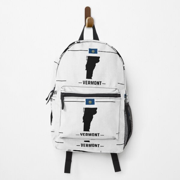 Item preview, Vermont Pride, Minimalist State Map & Flag Silhouette designed and sold by mashmosh.