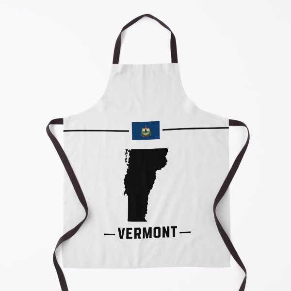 Item preview, Vermont Pride, Minimalist State Map & Flag Silhouette designed and sold by mashmosh.