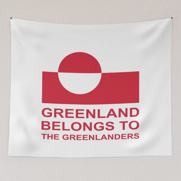 Item preview, Greenland belongs to the greenlanders - AA154A designed and sold by LionsHut.