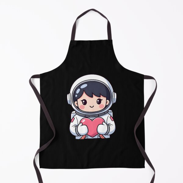 Item preview, Cute Astronaut Holding Heart – Kawaii Space Love designed and sold by stylishdzign.