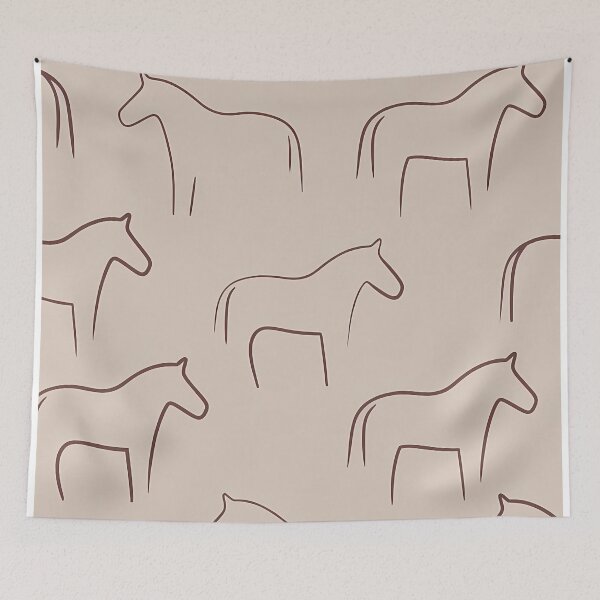 Item preview, Stylized Horse Abstract Artwork (image size 7840x11680) designed and sold by Digital-Davinci.